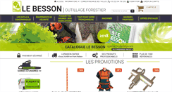 Desktop Screenshot of le-besson.com